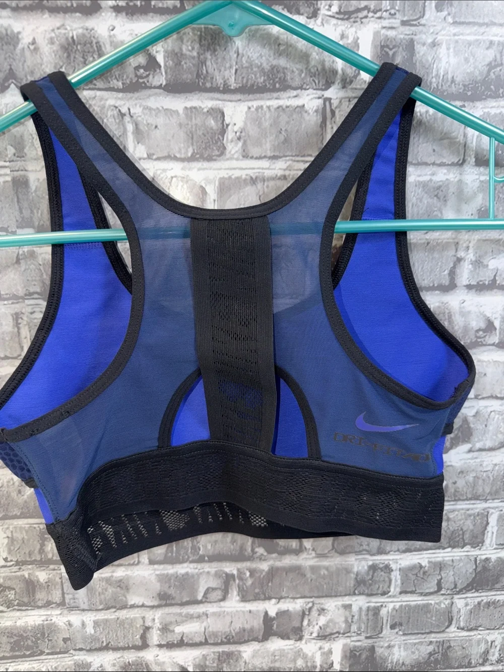 Nike Navy and Royal Blue sports bra
